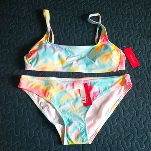 NWT Neon Tie Dye Bikini from Target